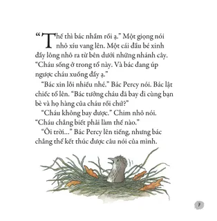 Chim non học bay cùng bác Percy