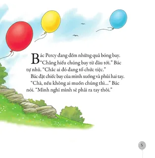 Bác Percy và những quả bóng bay bay