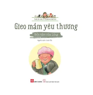 Bìa sách Bồn Tắm Của Lửng minh họa dễ thương