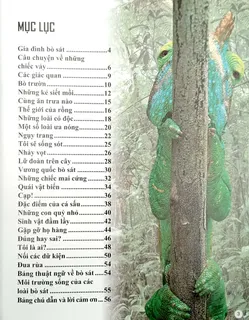 Mục lục sách bách khoa về bò sát