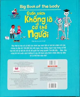 Bìa sau sách Khổng Lồ về Cơ Thể Người