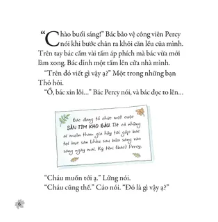 Bác Percy tổ chức cuộc săn tìm kho báu