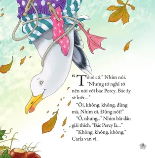 Nhím và Carla bàn chuyện bí mật