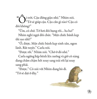 Nhím giúp đỡ bạn Carla bằng bánh kẹp