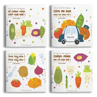 Bộ Sách Ehon 4 Cuốn Tớ Là Em Bé Ngoan bìa mềm cho bé từ 2 tuổi của Misaki Kirimaru, NXB Thanh Niên