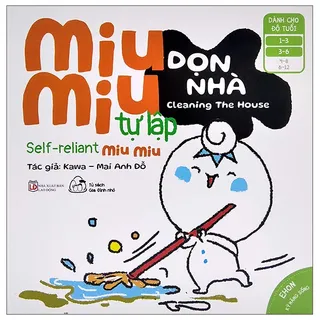 Sách Ehon Miu Miu Tự Lập - Dọn Nhà - Kawa, Mai Anh Đỗ