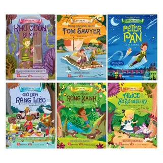 Bộ Sách Tác Phẩm Kinh Điển Dành Cho Thiếu Nhi bìa mềm cho bé 3-9 tuổi của Frances Hodgson Burnett, NXB Văn Học