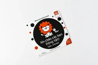 Bìa sách chào đón các bạn động vật