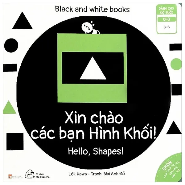 Xin Chào Các Bạn Hình Khối bìa mềm cho bé 0-3 tuổi của Kawa và Mai Anh Đỗ, NXB Phụ Nữ Việt Nam